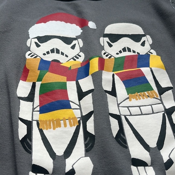 Hanna Andersson Star Wars Holiday PJ Top Size 8 (130 cm) - Picture 3 of 6